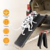 Foldable Pet Ramp Non Slip Safe Car Dog Ramp Ladder Heavy Duty Pet Ramp for Large Dogs Cars SUVs Trucks