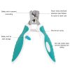 Professional Stainless Steel Pet Nail Clipper with Nail File
