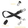 iMounTEK 1 PC Adjustable Dog Safety Leash Belt Tangle Free Pet Harness Lead Belt Walking Dog Vehicle Seatbelt