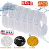 6Pack Pet Water Fountain Replacement Filter Activated Carbon Ion Resin Filter Cotton Filtration System For 2.5L Automatic Water Fountain