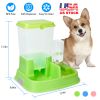 Pet Automatic Water Dispenser Food Dispenser 2 In 1 Dog Cat Dispenser Gravity Food Water Dispenser