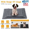 Dog Bed Mat Comfortable Fleece Pet Dog Crate Carpet Reversible Pad Joint Relief For S/M/L Dogs w/ Water Resistant Breathable Cushion Pad Sofa Car Seat