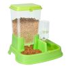 Pet Automatic Water Dispenser Food Dispenser 2 In 1 Dog Cat Dispenser Gravity Food Water Dispenser
